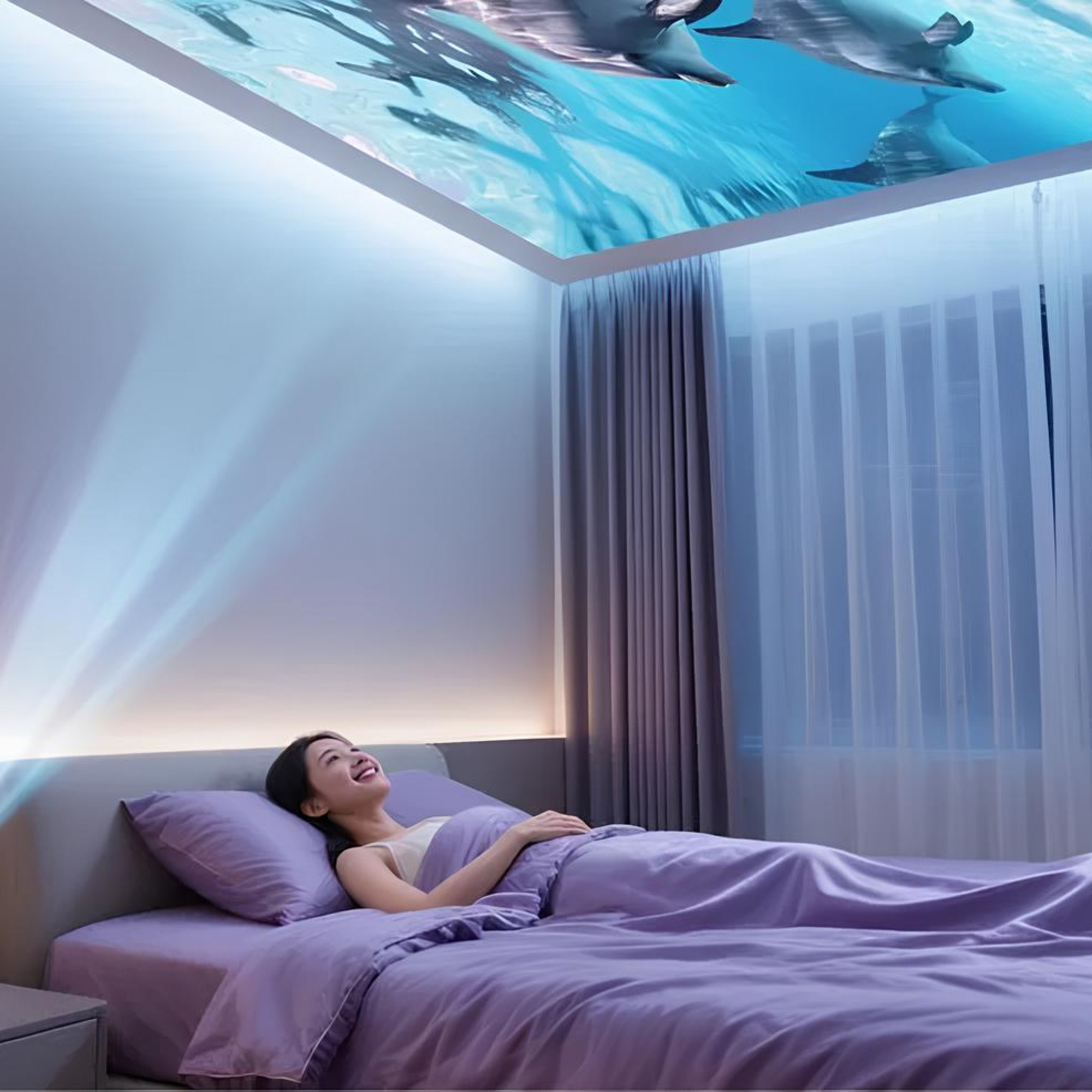 Компактний проектор з жестовим управлінням і автокалібруванням HONOR Firefly AI Air